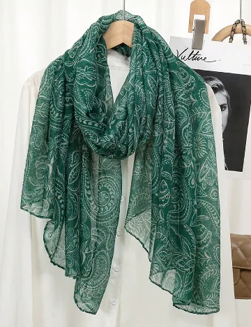 Esarfa SHEIN, verde Verde