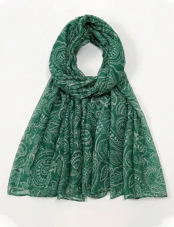 Esarfa SHEIN, verde Verde