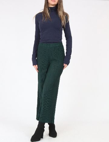 Pantaloni Pull&Bear, verde