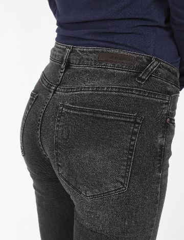 Blugi Pull&Bear, gri inchis