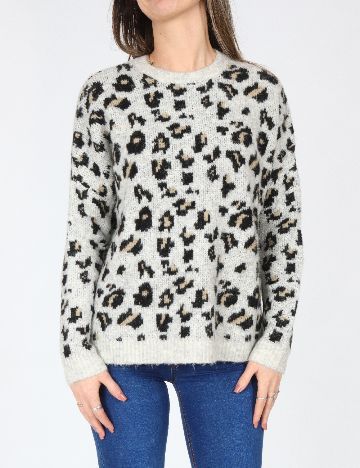 Pulover Pull&Bear, gri