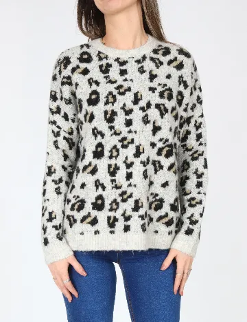 Pulover Pull&Bear, gri Gri