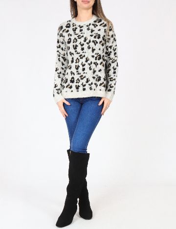 Pulover Pull&Bear, gri