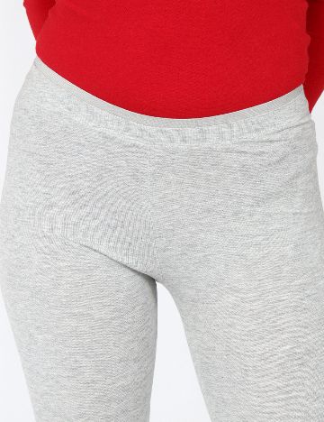 Colanti trei sferturi Pull&Bear, gri