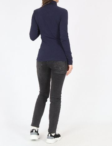 Bluza Bershka, bleumarin