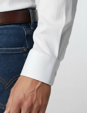 Camasa Zara, alb Alb