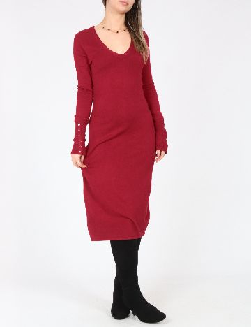 Rochie medie Zara, rosu