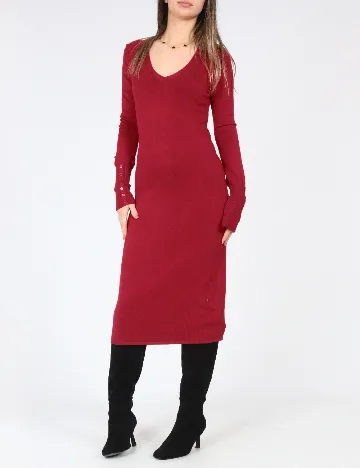 Rochie medie Zara, rosu Rosu