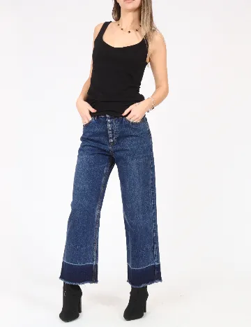 Blugi Pull&Bear, albastru Albastru