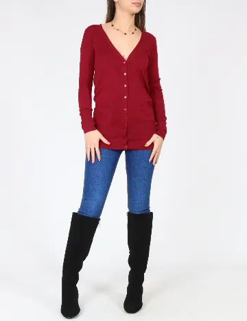 Cardigan Zara, rosu Rosu