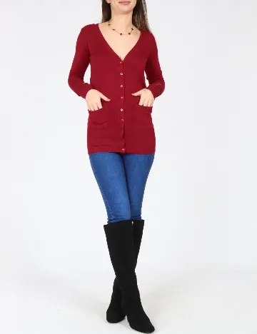 Cardigan Zara, rosu Rosu