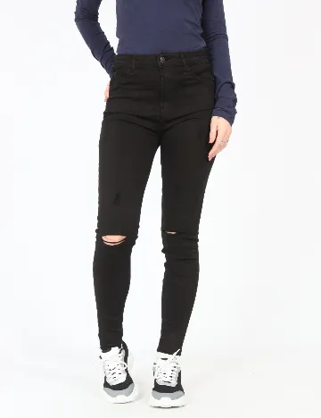 Blugi Bershka, negru Negru