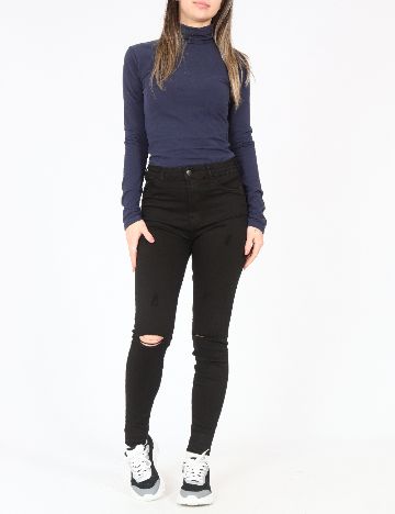 Blugi Bershka, negru