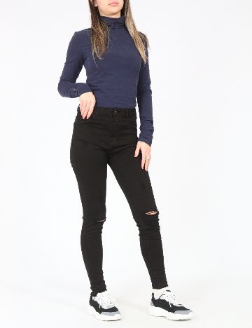 Blugi Bershka, negru