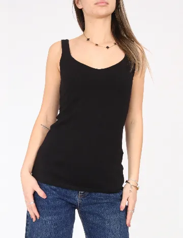 Maiou Bershka, negru Negru