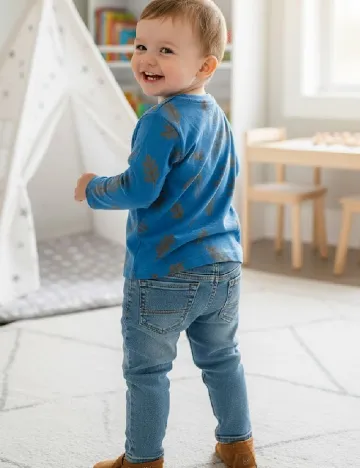 Bluza Zara, albastru Albastru