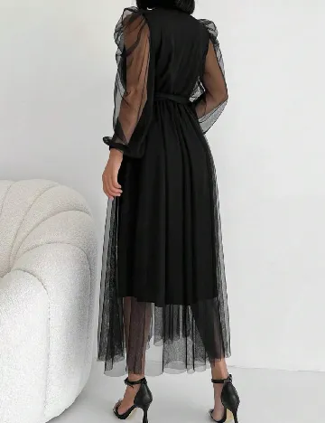 Rochie medie SHEIN, negru Negru