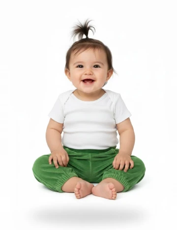 Pantaloni Zara, verde Verde