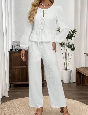 Compleu SHEIN, alb Alb