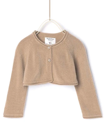 Bolero Zara, bej Crem