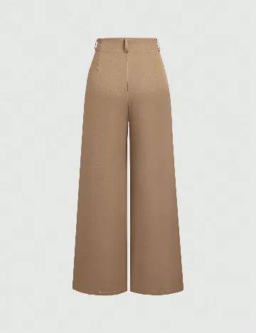 Pantaloni SHEIN, maro Maro