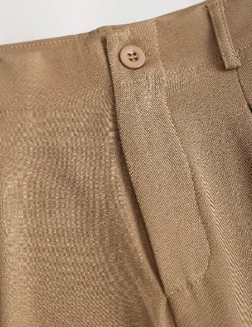 Pantaloni SHEIN, maro Maro