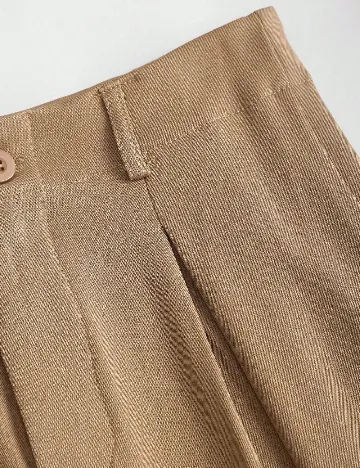 Pantaloni SHEIN, maro Maro