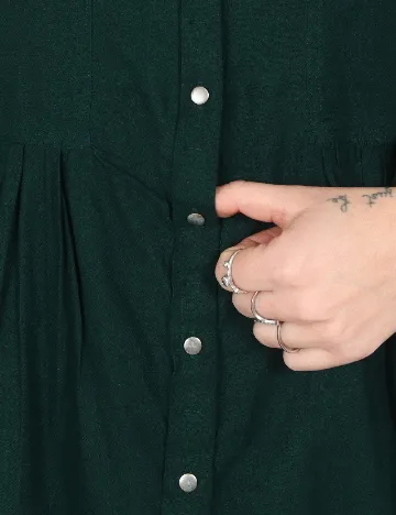 Rochie scurta Zara, verde Verde