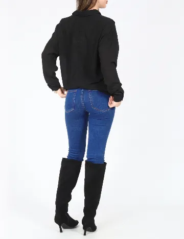 Camasa Bershka, negru Negru