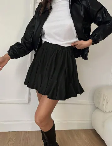 Fusta SHEIN, negru Negru