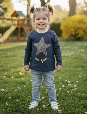 Bluza Zara, bleumarin Albastru