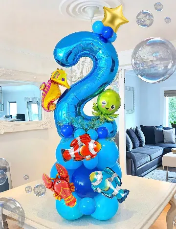 Set baloane SHEIN, albastru Albastru