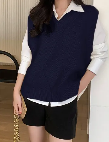 Vesta SHEIN, bleumarin Albastru