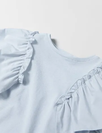 Bluza SHEIN, bleu Albastru