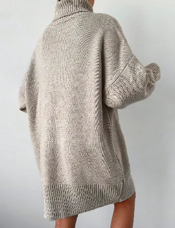 Rochie scurta SHEIN, bej Crem