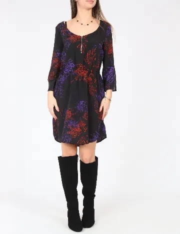 Rochie medie Zara, negru Negru