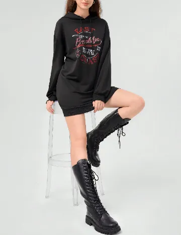 Hanorac Forever 21, negru Negru