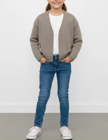 Cardigan Zara, gri Gri