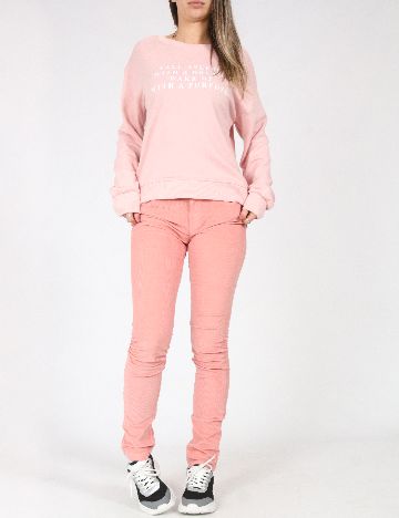 Pantaloni Zara, somon