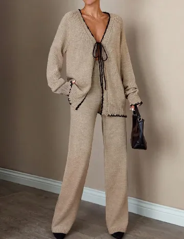 Compleu SHEIN, bej Crem