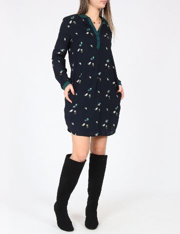 Rochie scurta Zara, bleumarin inchis