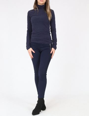 Pantaloni Zara, bleumarin