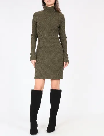 Rochie medie Zara, kaki Verde