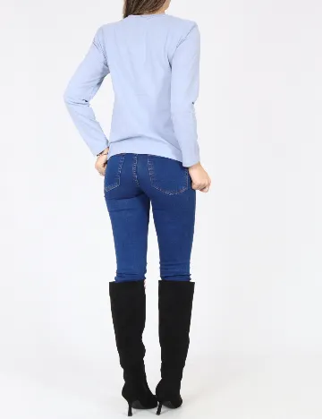 Bluza Zara, albastru Albastru