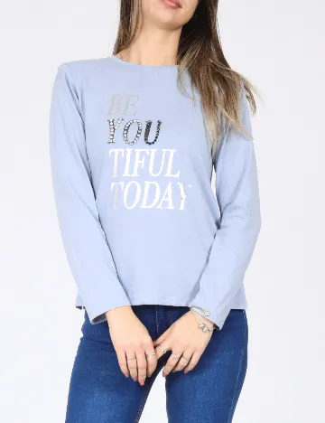 Bluza Zara, albastru Albastru