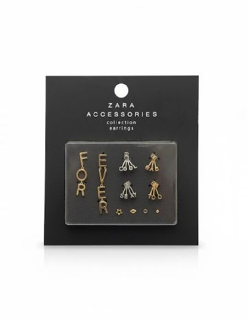 Set Cercei Zara, auriu/argintiu