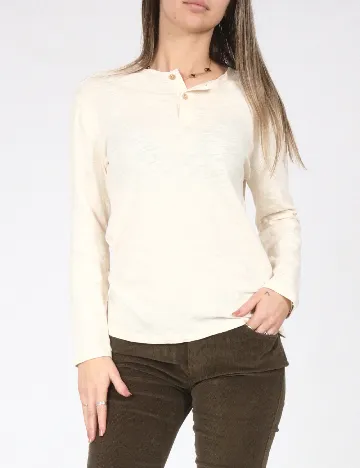 Bluza Zara, crem Crem