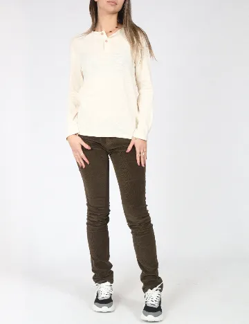 Bluza Zara, crem Crem