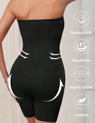 Salopeta modelatoare SHEIN, negru