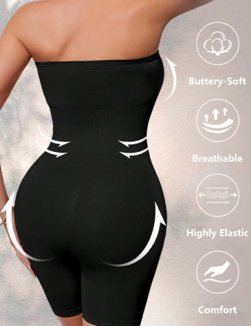 Salopeta modelatoare SHEIN, negru